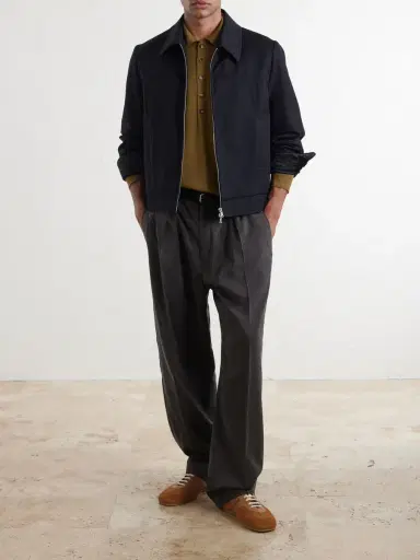 Dries Van Noten Padded Cotton and Wool-Blend Blouson Jacket - Men | Thumbnail 2