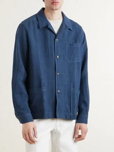 De Bonne Facture Linen and Wool-Blend Jacket - Men | Thumbnail 3 De Bonne Facture Linen and Wool-Blend Jacket - Men | Thumbnail 3