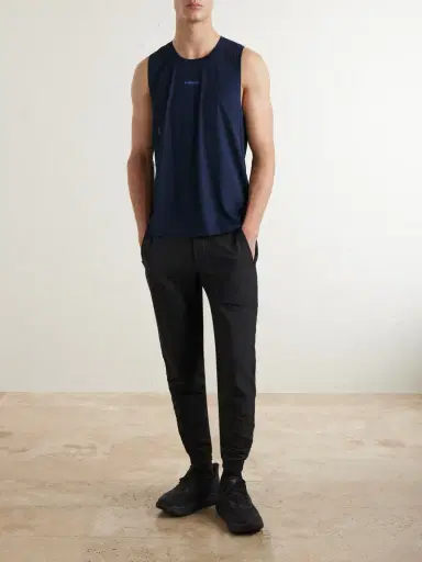 lululemon Logo-Print Mesh Running Top - Men | Thumbnail 2