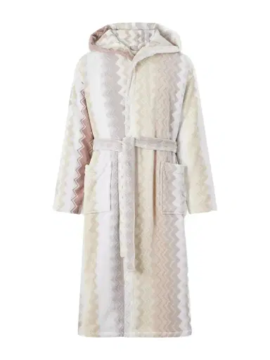 Missoni Home Giacomo Striped Cotton-Terry Hooded Robe - Men | Thumbnail 1 Missoni Home Giacomo Striped Cotton-Terry Hooded Robe - Men | Thumbnail 1