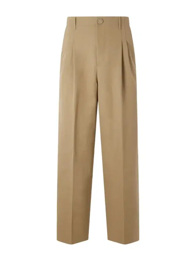 AMI PARIS Carrot Straight-Leg Pleated Cotton and Linen-Blend Trousers - Men