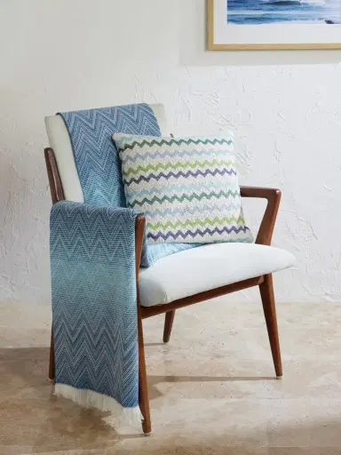 Missoni Home Timmy Fringed Striped Wool Throw - Men | Thumbnail 2