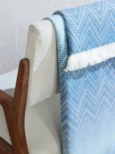 Missoni Home Timmy Fringed Striped Wool Throw - Men | Thumbnail 3