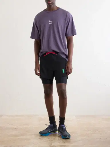 District Vision Printed Cotton T-shirt - Men | Thumbnail 2