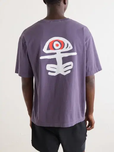 District Vision Printed Cotton T-shirt - Men | Thumbnail 4