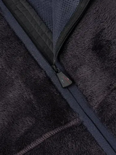 Moncler Grenoble Jersey-Trimmed Polartec® High Loft Half-Zip Sweatshirt - Men | Thumbnail 4