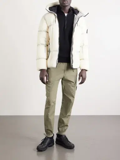 Stone Island Ribbed-Knit Organic Cotton Half-Zip Sweater - Men | Thumbnail 2 Stone Island Ribbed-Knit Organic Cotton Half-Zip Sweater - Men | Thumbnail 2