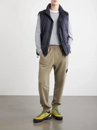 Stone Island Garment-Dyed Quilted Shell Gilet - Men | Thumbnail 2 Stone Island Garment-Dyed Quilted Shell Gilet - Men | Thumbnail 2