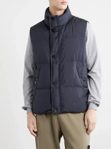 Stone Island Garment-Dyed Quilted Shell Gilet - Men | Thumbnail 3 Stone Island Garment-Dyed Quilted Shell Gilet - Men | Thumbnail 3