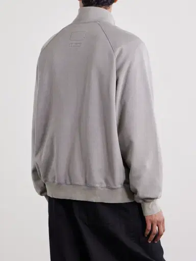 FrizmWORKS Cotton-Blend Jersey Zip-Up Sweatshirt - Men | Thumbnail 4