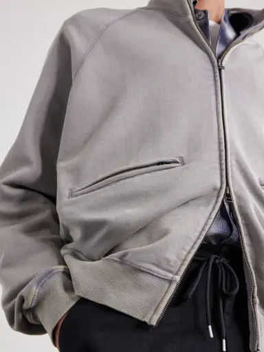 FrizmWORKS Cotton-Blend Jersey Zip-Up Sweatshirt - Men | Thumbnail 5