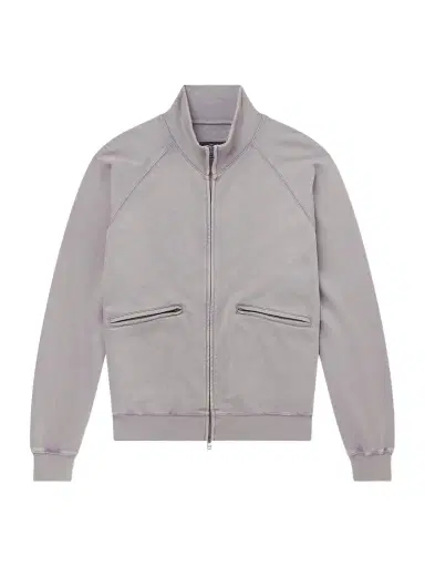FrizmWORKS Cotton-Blend Jersey Zip-Up Sweatshirt - Men | Thumbnail 1