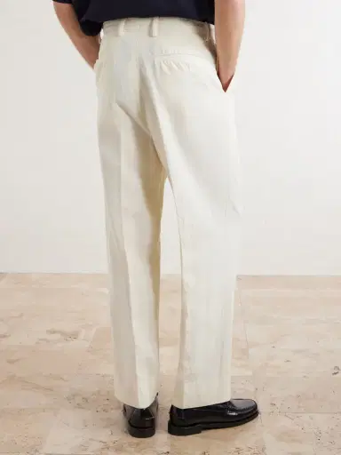 Kaptain Sunshine Tapered Cotton and Linen-Blend Trousers - Men | Thumbnail 4 Kaptain Sunshine Tapered Cotton and Linen-Blend Trousers - Men | Thumbnail 4