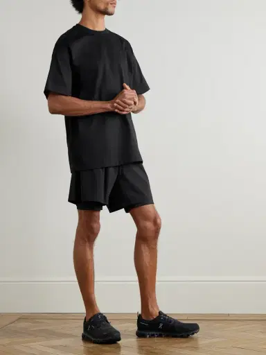 ON Club Collective-T Logo-Embroidered Cotton-Jersey T-Shirt - Men | Thumbnail 2 ON Club Collective-T Logo-Embroidered Cotton-Jersey T-Shirt - Men | Thumbnail 2