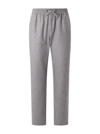 De Bonne Facture Tapered Virgin Wool Drawstring Trousers - Men | Thumbnail 1 De Bonne Facture Tapered Virgin Wool Drawstring Trousers - Men | Thumbnail 1