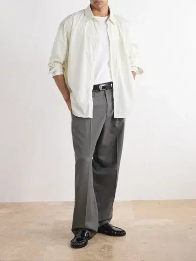 mfpen Patch Straight-Leg Wool-Twill Trousers - Men | Thumbnail 2
