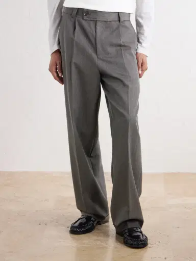 mfpen Patch Straight-Leg Wool-Twill Trousers - Men | Thumbnail 3