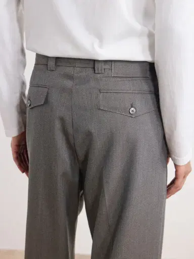 mfpen Patch Straight-Leg Wool-Twill Trousers - Men | Thumbnail 5