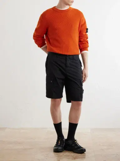 Stone Island Ribbed Cotton Sweater - Men | Thumbnail 2 Stone Island Ribbed Cotton Sweater - Men | Thumbnail 2