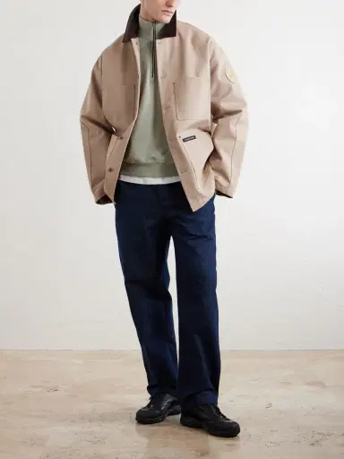 Canada Goose Beaumont Corduroy-Trimmed Cotton Jacket - Men | Thumbnail 2 Canada Goose Beaumont Corduroy-Trimmed Cotton Jacket - Men | Thumbnail 2