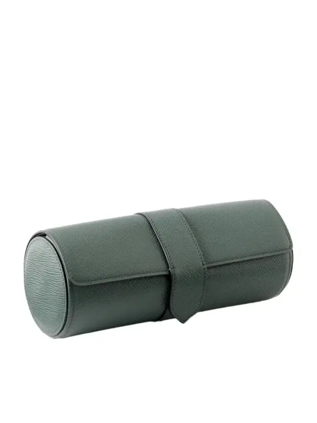 Smythson Full-Grain Leather Watch Roll - Men