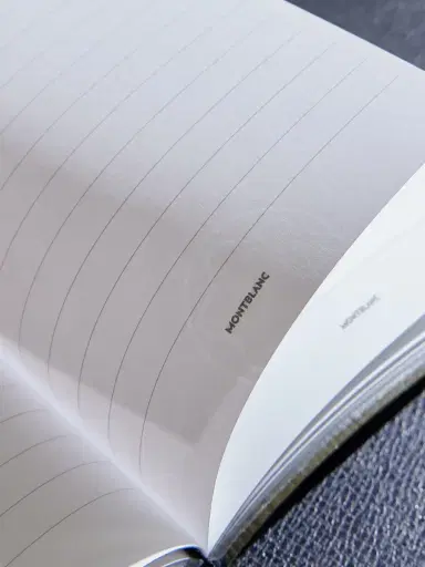 Montblanc Medium Dégradé Corteccia Sfumato Leather Notebook - Men | Thumbnail 3