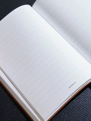 Montblanc Medium Dégradé Corteccia Sfumato Leather Notebook - Men | Thumbnail 4