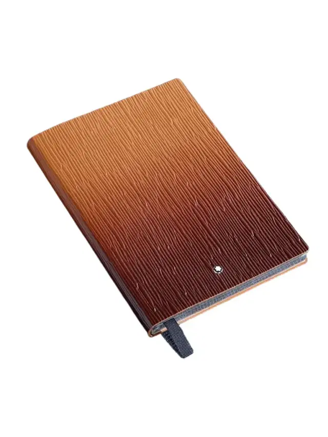 Montblanc Medium Dégradé Corteccia Sfumato Leather Notebook - Men