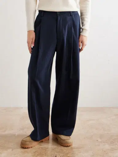 Studio Nicholson Straignt-Leg Trousers - Men | Thumbnail 3 Studio Nicholson Straignt-Leg Trousers - Men | Thumbnail 3