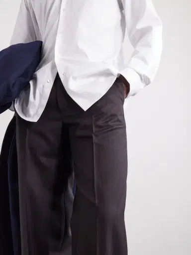 Dries Van Noten Panvel Straight-Leg Herringbone Wool Trousers - Men | Thumbnail 5