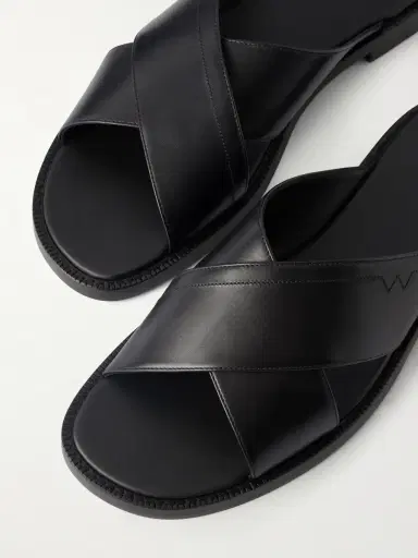 J.M. Weston Leather Sandals - Men | Thumbnail 4 J.M. Weston Leather Sandals - Men | Thumbnail 4