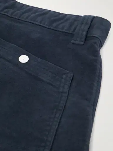 Stone Island Straight-Leg Organic Cotton-Moleskin Trousers - Men | Thumbnail 5 Stone Island Straight-Leg Organic Cotton-Moleskin Trousers - Men | Thumbnail 5