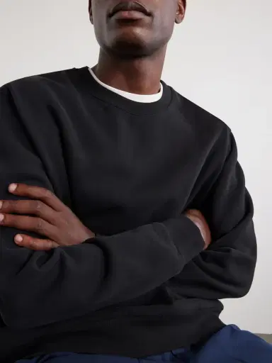 lululemon Steady State Crew Cotton-Blend Jersey Sweatshirt - Men | Thumbnail 5
