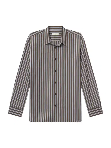 Dries Van Noten Croom Striped Cotton-Poplin Shirt - Men | Thumbnail 1