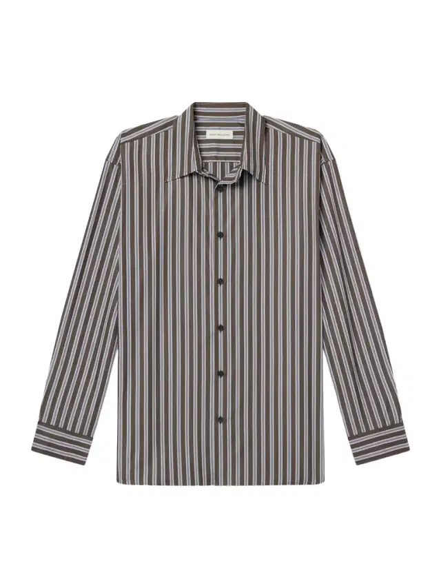 Dries Van Noten Croom Striped Cotton-Poplin Shirt - Men