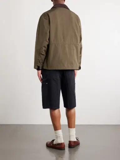FrizmWORKS Royal Corduroy-Trimmed Cotton-Blend Canvas Jacket - Men | Thumbnail 4