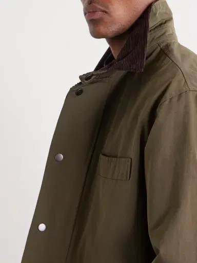 FrizmWORKS Royal Corduroy-Trimmed Cotton-Blend Canvas Jacket - Men | Thumbnail 5