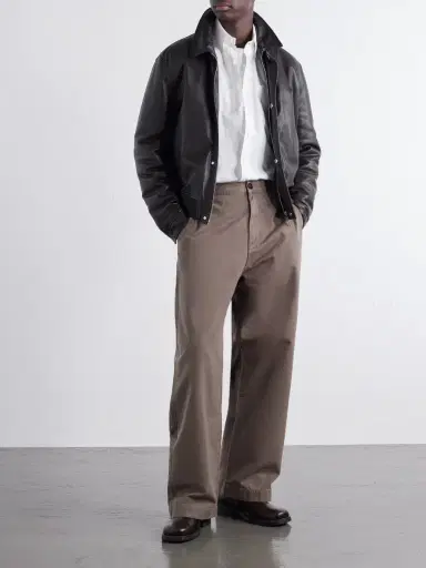 AGOLDE Warwick Wide-Leg Recycled-Cotton Twill Trousers - Men | Thumbnail 2 AGOLDE Warwick Wide-Leg Recycled-Cotton Twill Trousers - Men | Thumbnail 2