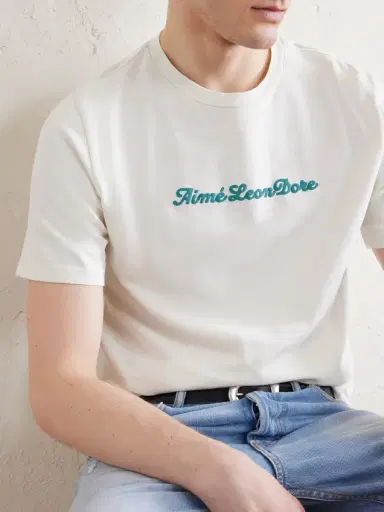 Aimé Leon Dore Logo-Print Cotton-Jersey T-Shirt - Men | Thumbnail 5 Aimé Leon Dore Logo-Print Cotton-Jersey T-Shirt - Men | Thumbnail 5