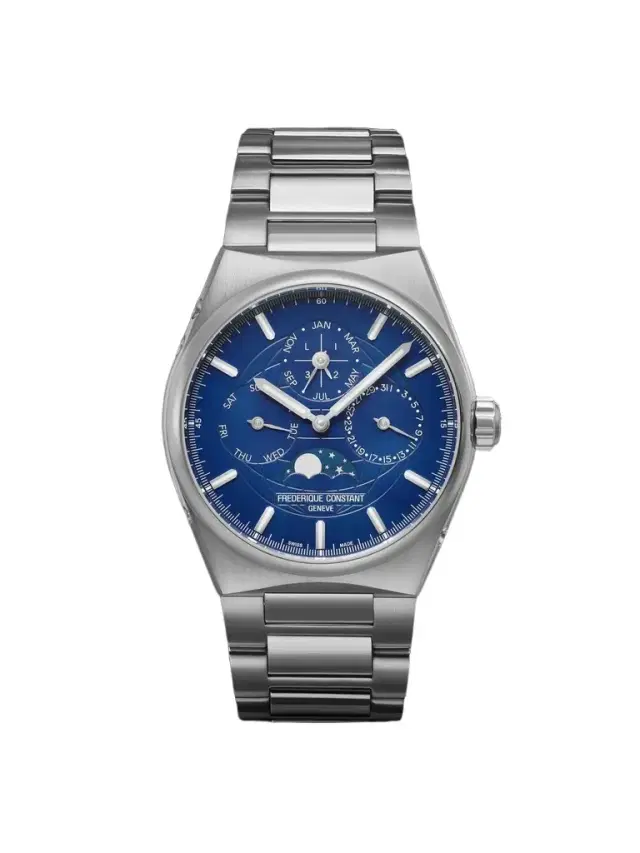Frederique Constant Highlife Automatic Perpetual Calendar Moon-Phase Stainless Steel Watch, Ref. FC-775N4NH6B - Men
