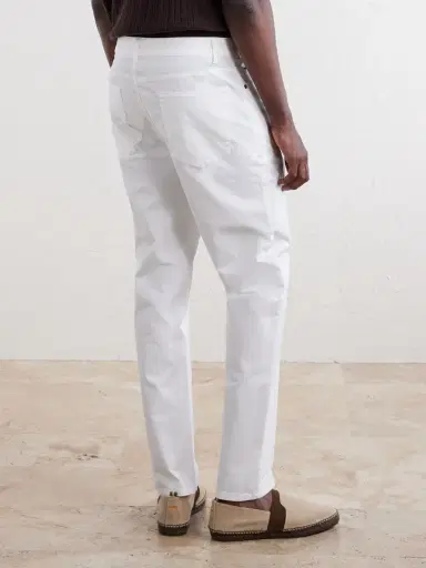 Onia Straight-Leg Cotton-Blend Trousers - Men | Thumbnail 4 Onia Straight-Leg Cotton-Blend Trousers - Men | Thumbnail 4