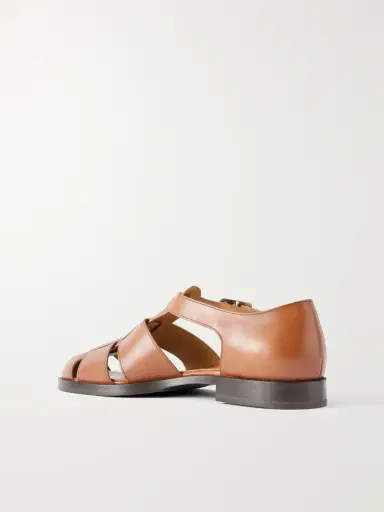 J.M. Weston Leather Sandals - Men | Thumbnail 3 J.M. Weston Leather Sandals - Men | Thumbnail 3