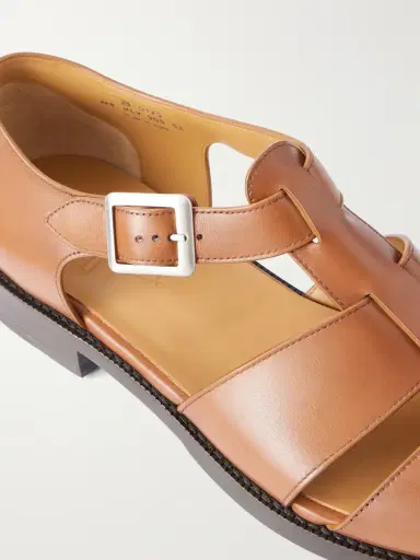 J.M. Weston Leather Sandals - Men | Thumbnail 4 J.M. Weston Leather Sandals - Men | Thumbnail 4