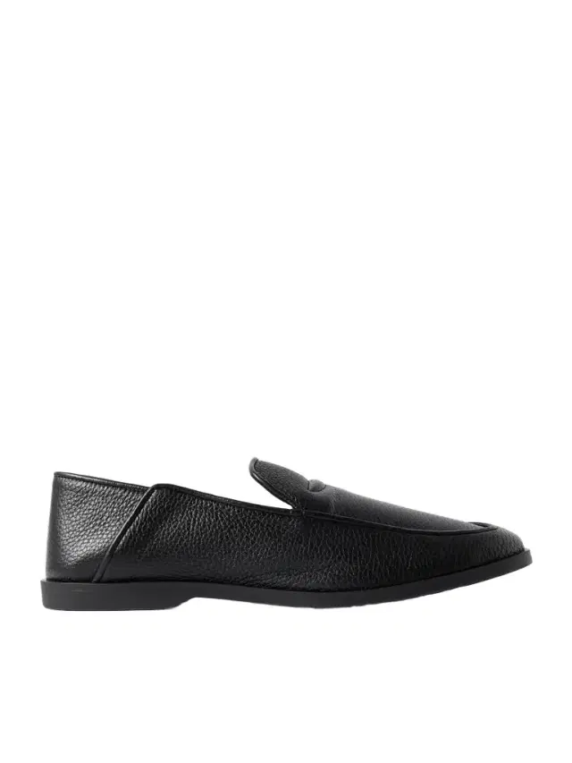 George Cleverley Mayfair II Collapsible-Heel Deerkskin Loafers - Men
