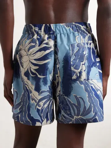 JW Anderson Straight-Leg Mid-Length Printed Swim Shorts - Men | Thumbnail 3 JW Anderson Straight-Leg Mid-Length Printed Swim Shorts - Men | Thumbnail 3