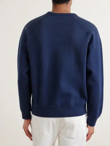 Aimé Leon Dore Logo-Print Cotton-Blend Jersey Sweatshirt - Men | Thumbnail 4 Aimé Leon Dore Logo-Print Cotton-Blend Jersey Sweatshirt - Men | Thumbnail 4