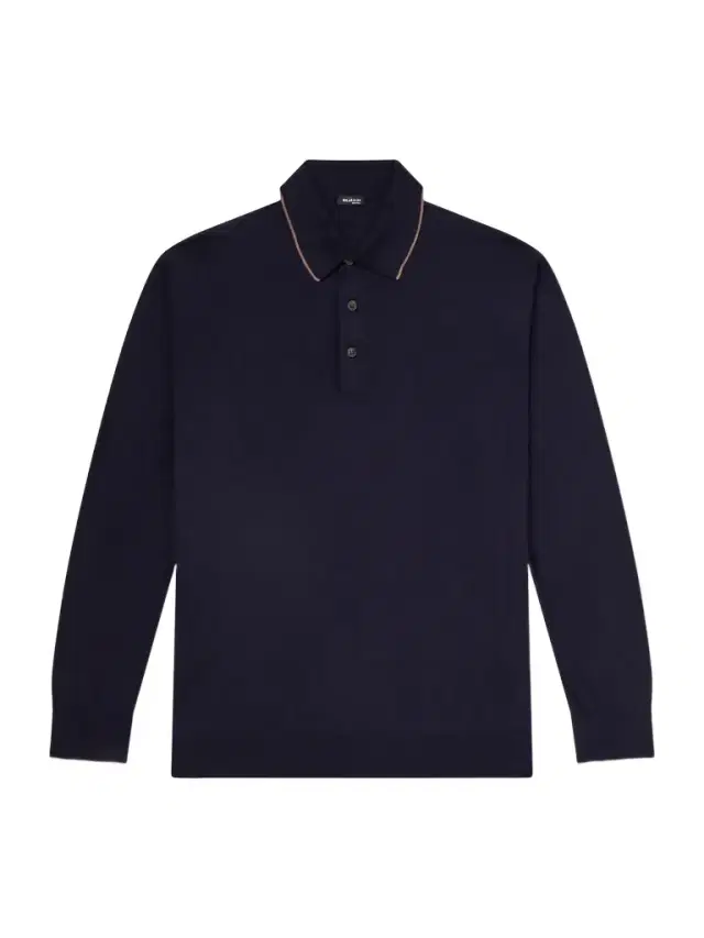 Kiton Merino Wool Polo Shirt - Men