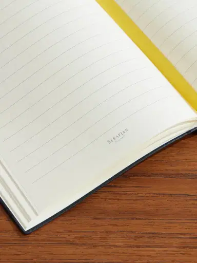 Serapian Medium Textured-Leather Notebook - Men | Thumbnail 3 Serapian Medium Textured-Leather Notebook - Men | Thumbnail 3