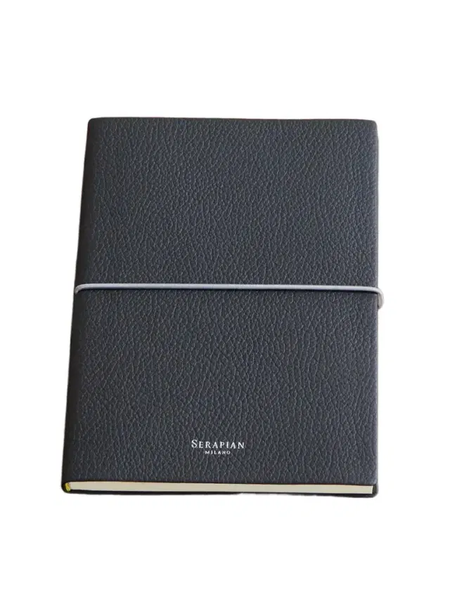 Serapian Medium Textured-Leather Notebook - Men