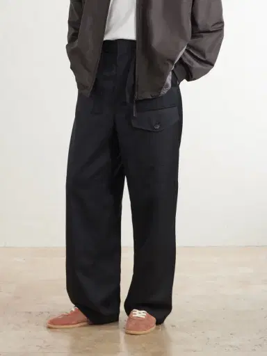 Maison Margiela Replica Suede-Trimmed Leather Sneakers - Men | Thumbnail 2